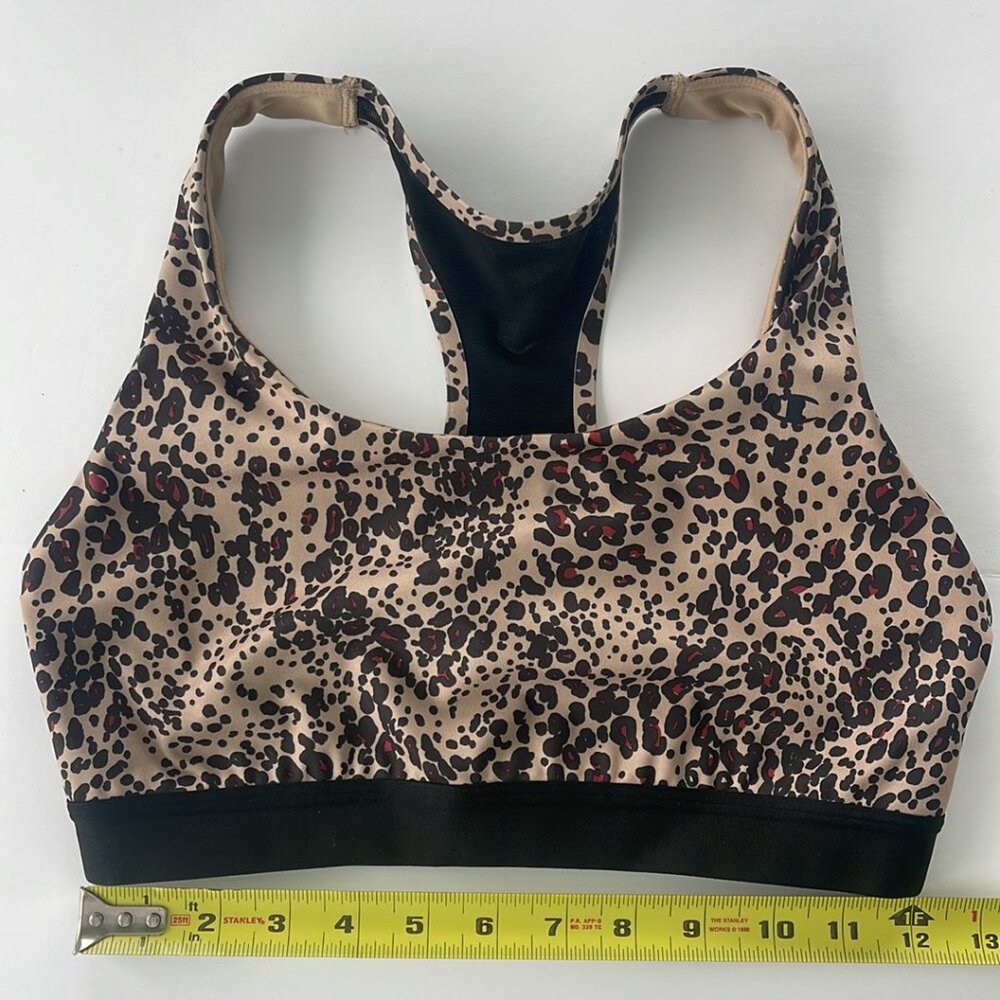 Champion Absolute Sports Bra Leopard Print Size Small - Picture 4 of 4